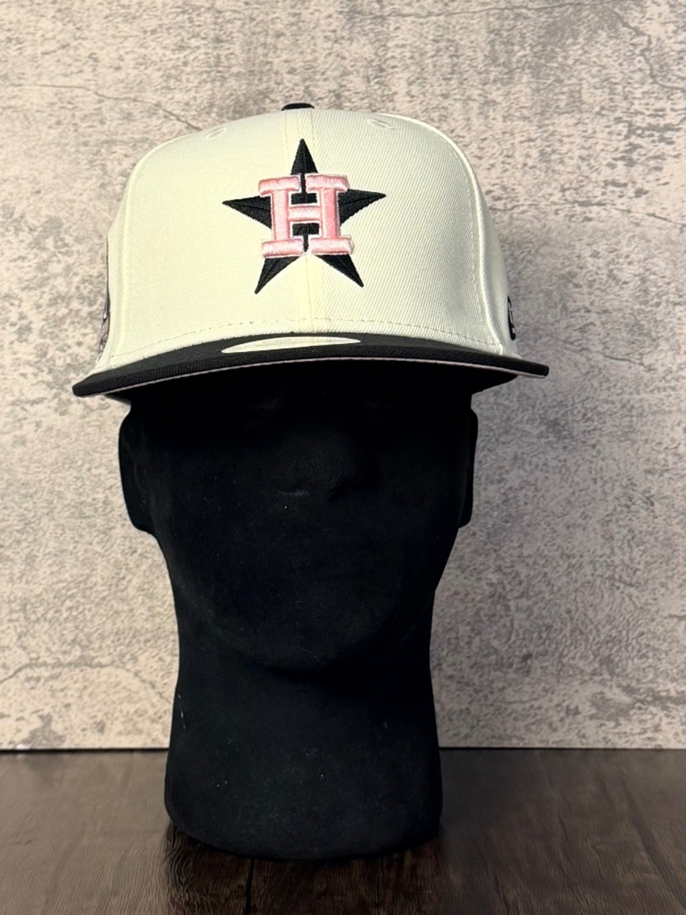 New Era 9FIFTY Houston Astros Star H 50th Anniv Patch SnapBack Flat Brim MLB Hat - Picture 6 of 9